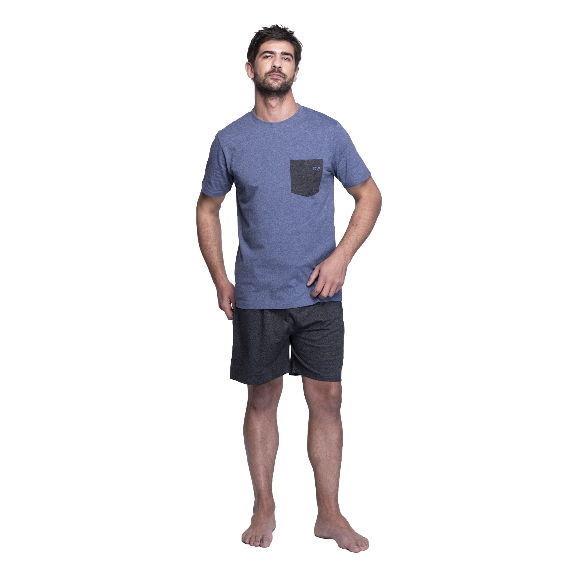 Top - Pijama Hombre Verano Algodón C1