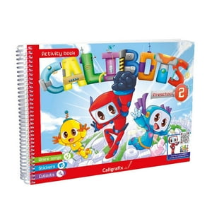 Editorial Caligrafix - Calibots Preschool N° 2 - Realidad Aumentada