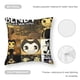 thumbnail image 5 of Bendy and the Ink Machine Fundas de almohada de terciopelo con tema, regalos de funda de almohada, decoración para el hogar, cojín de lanzar, regalo de cumpleaños para fans y parejas.50*50cm., 5 of 6