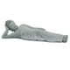 thumbnail image 4 of Estatua tradicional de Buda durmiente, figuras de meditación, escultura de piedra tallada a mano para oficina, patio trasero, inauguración de, 4 of 5
