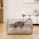 thumbnail image 5 of Caja de arena para gatos ActiveTrail 60 cm de acero inoxidable con tapa cerrada, 5 of 8