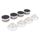 thumbnail image 5 of Base De Soporte De Puntas De Aislamiento De Altavoz De Aluminio Para Tocadiscos Amp Silver 4pcs, 5 of 5
