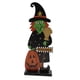 thumbnail image 5 of Adorno De Bruja De Calabaza De Halloween, Artesanías De Madera Para Sala De Estar, Gabinete, Fiesta, Estilo D, 5 of 5
