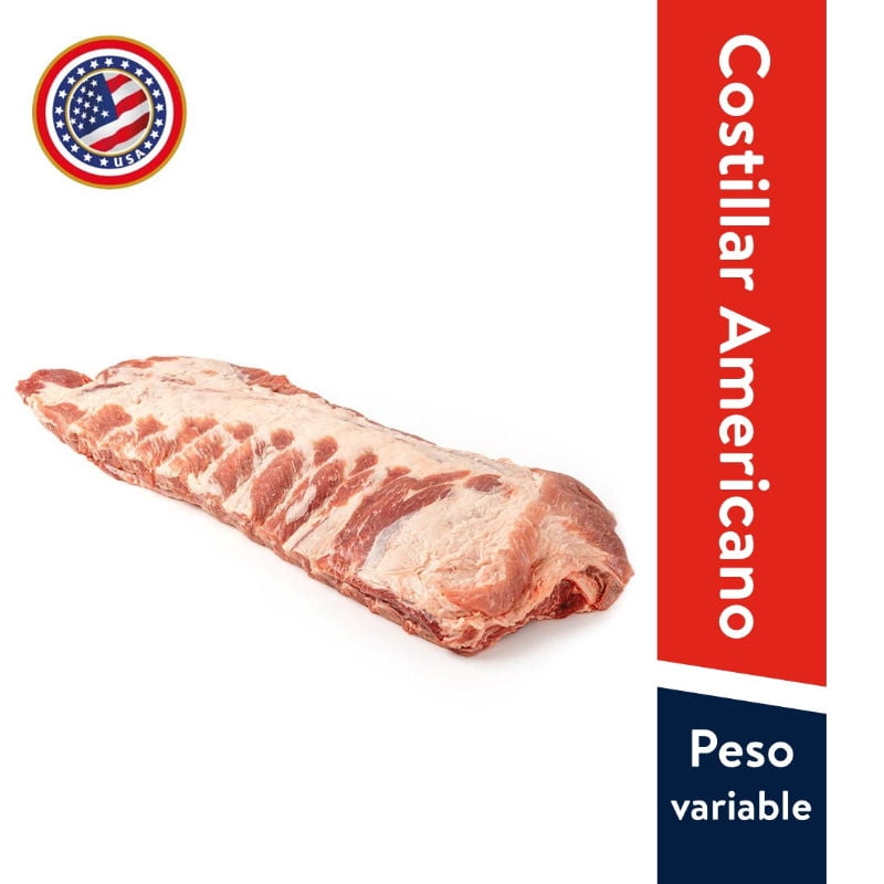 Costillar Americano De Cerdo 2,7 kg EEUU