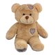 thumbnail image 1 of Peluche con forma de oso de peluche Stuffems, grabable en tienda de juguetes, 40 cm, color marrón, 1 of 6