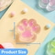 thumbnail image 3 of JOYIN 4 piezas de juguetes antiestrés squishy transparentes con forma de pata de gato, 3 of 7