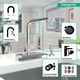thumbnail image 2 of Grifo de Cocina Hansgrohe Aquno Select Chrome con Pulverizador, 2 of 3