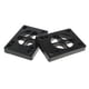 thumbnail image 3 of 2 Piezas De Skateboard Risers Cojín Longboard A Prueba De Golpes Hardware De Montaje 9mm, 3 of 3