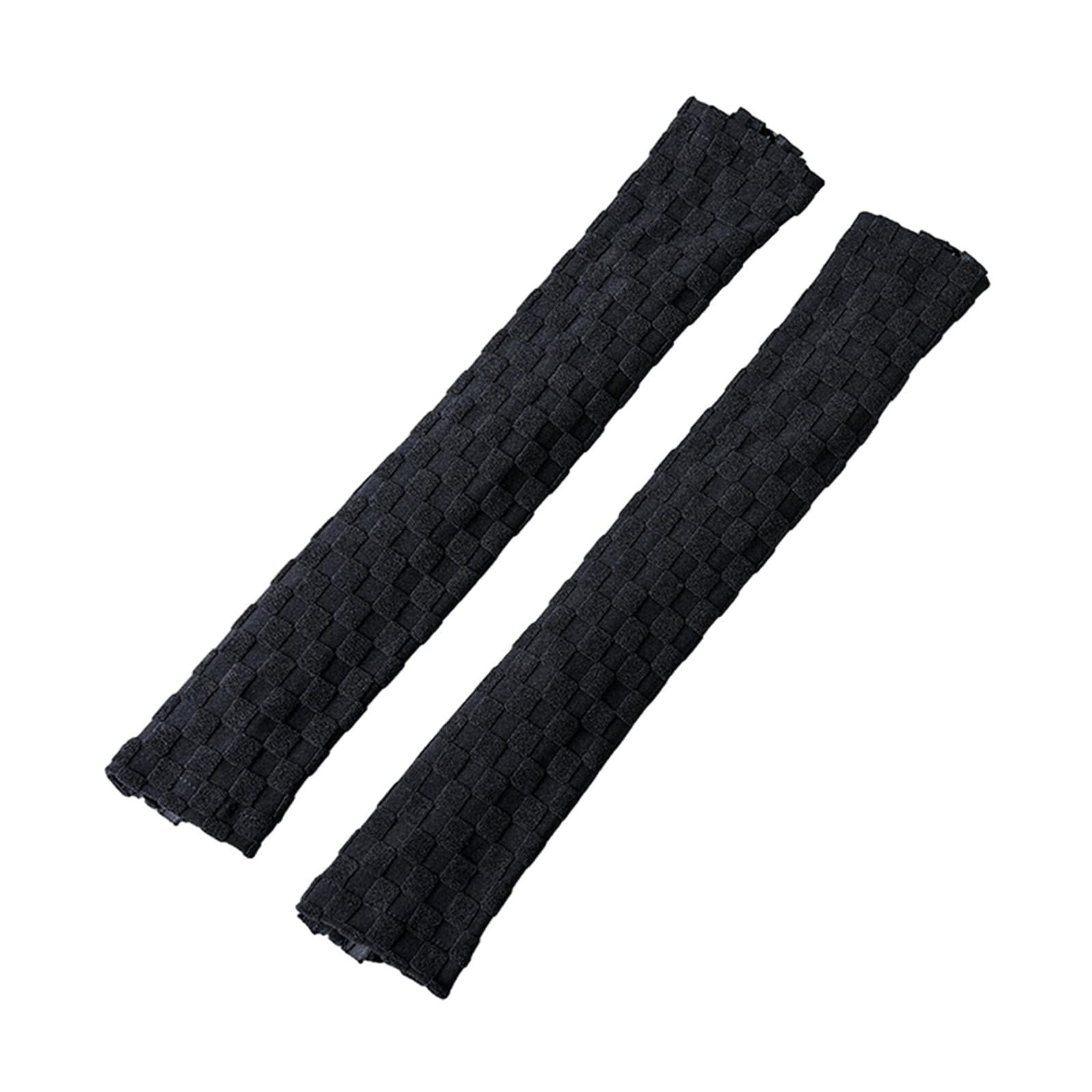 Bothyi - Fundas Para Reposabrazos De Silla, Fundas Suaves Para Reposabrazos De Silla De Oficina, Silla Giratoria, Color Negro