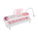 thumbnail image 1 of Piano Electrónico De 37 Teclas Con Micrófono Para Niños Principiantes De 3, 4, 5 Y 6 Años, Color Blanco, 1 of 5