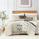 thumbnail image 5 of Cubrecama Quilt + Fundas De Almohada Cobertores Acolchado Beige 2 Plazas AZ, 5 of 10