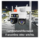 thumbnail image 2 of Cámara De Seguridad Jortan 8 5g Monitoreo Triple Lente 360° Blanco, 2 of 2