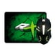 thumbnail image 1 of Kit Gamer 2 En 1 Mouse Y Mousepad Negro Verde, 1 of 2