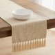 thumbnail image 1 of Camino de Mesa REGALWOVEN para Decoración de Cocina Cumpleaños, Camino de Cocina de Poliéster Lavable para Decoración de Mesa de Cocina y Comedor Beige 13x94.5 pulgadas, 1 of 6