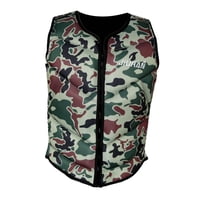 Ioensy - Chalecos Salvavidas Chaleco Salvavidas Flotabilidad Protectora Para Entrenador De Vela Kayak Color Verde L