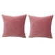 thumbnail image 5 of 2 Fundas De Almohada Suaves Para Fundas De Cojines Para El Hogar, Sala De Estar, Color Rosa, 5 of 5