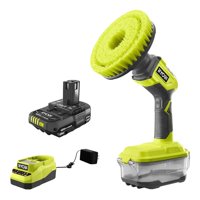 Esfregadora Eléctrica Ryobi One+ 18V Inalámbrica Con Batería De 2.0 Ah