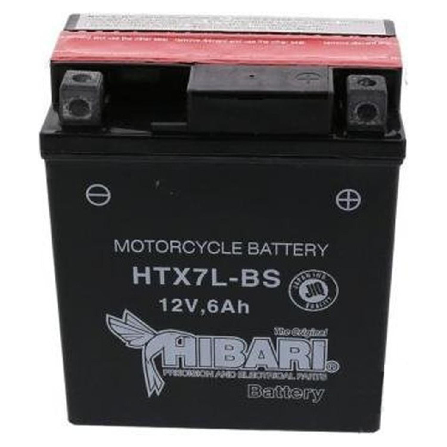 Genérico - Bateria Para Moto Ytx7l / Htx7l / Btx7l / Btz8v / Ftx7l Negro