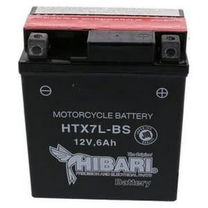 Genérico - Bateria Para Moto Ytx7L / Htx7L / Btx7L / Btz8V / Ftx7L Negro