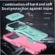 thumbnail image 4 of Funda Armada para iPhone 17 Pro con Tapa Deslizante y Soporte Magnético Giratorio Verde, 4 of 5