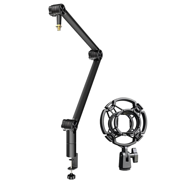Soporte De Montaje Antichoque Para Micrófono, Accesorios Universales, Brazo De Micrófono Para Audio De Estudio