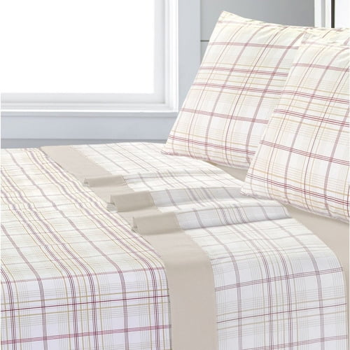 Sabana Andes Estampada 180 Hilos Escoces 106 2 Plaza