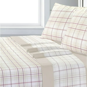 Sabana Andes Estampada 180 Hilos Escoces 106 2 Plaza