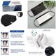 thumbnail image 2 of Mascarilla desechable Cekaso con filtro de 3 capas, 50 unidades, color negro, 2 of 7