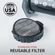 thumbnail image 2 of Filtro de café de metal reutilizable para acero inoxidable AeroPress, 2 of 6