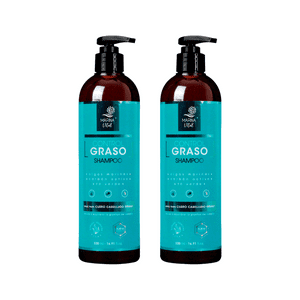 2 Shampoo Control Graso 500 Ml C/U Pack Marina Vital