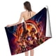 thumbnail image 4 of Avances de Marvel Toalla de playa de secado rápido con diseño temático, regalo para mujeres y niñas, ideal para cumpleaños, fans, amantes de la música, uso en la playa o al aire libre, 78 × 180 cm, 4 of 6
