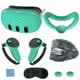 thumbnail image 1 of Set de 7 Piezas Accesorios AARONMEI Silicona Protector Meta Quest 3 Verde, 1 of 3