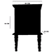 thumbnail image 3 of Set De 2 Veladores Dormitorio Asti 3 Cajones Blanco, 3 of 5