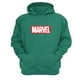 thumbnail image 1 of Polerón Canguro Logo Comic Verde Aguamarina Talla Xs Unisex, 1 of 3