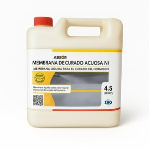 Adisol - Membrana De Curado Acuosa Ni Bidón 4.5 Lts