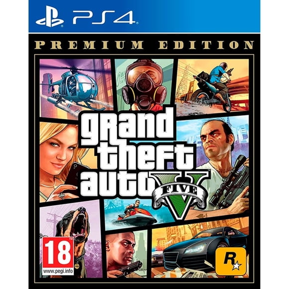 Videojuego Grand Theft Auto V Premium Edition Latam PS4