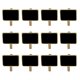 thumbnail image 1 of Pizarrón rectangular de 7 cm Miraclekoo – Pack de 12, 1 of 7