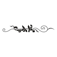 Rienda Libre Graphics - Decomural Leaf Vine Flower Headboard Ws-16042