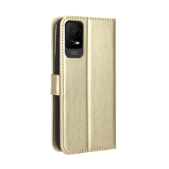 Funda tipo libro para TCL ION X, cartera todo‑en‑uno, funda multifuncional con tarjetero y correa de muñeca desmontable