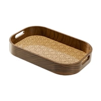 Bothyi - Plato De Flores De Begonia Plato De Dulces Para Centro De Mesa Encimera De Baño Marrón