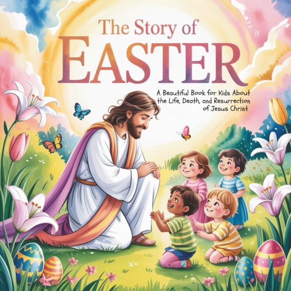Libro La historia de Pascua para niños sobre la vida de Jesucristo