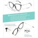 thumbnail image 2 of Gafas Gaoye Fashion Cat Eye Unisex que bloquean la luz azul, 2 of 5