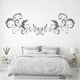 thumbnail image 2 of Decomural Leaf Swirl Headboard Design WS-18137, 2 of 2