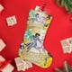 thumbnail image 4 of Mobile Suit Gundam SEED Freedom Tema: Calcetines de Navidad, fino lino blanco para colgar en escaleras y chimenea, decoración navideña para el hogar, regalo de Navidad. 45cm × 32cm, 4 of 5