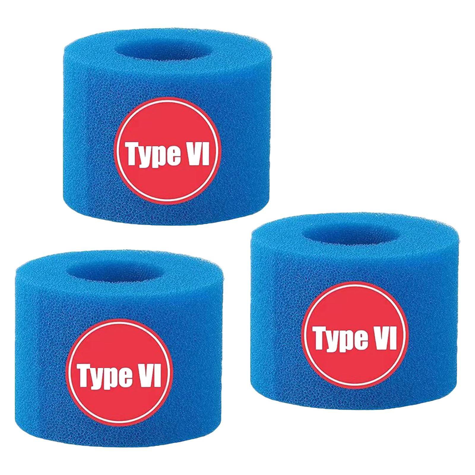Magideal - Esponja De Filtro De Espuma De 3 Uds., Bomba De Filtro De Cartucho, Esponja De Larga Duración Para Piscinas Tipo V1 Y Accesorios Para Piscinas Sobre E