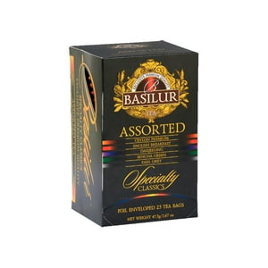 Basilur - Te Negro Verde Specialty Classics Caja 25 Bolsas