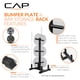 thumbnail image 4 of Set de discos de pesas CAP Barbell de 160 lb con rack de almacenamiento, 4 of 8
