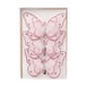 thumbnail image 3 of 3x Adornos De Mariposas Para árbol De Navidad, Para Festivales, Coronas, Salas De Estar, Color Rosa Claro, 3 of 5