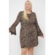 thumbnail image 2 of Vestido Estampado con Mangas Acampanadas 2XL, 2 of 4